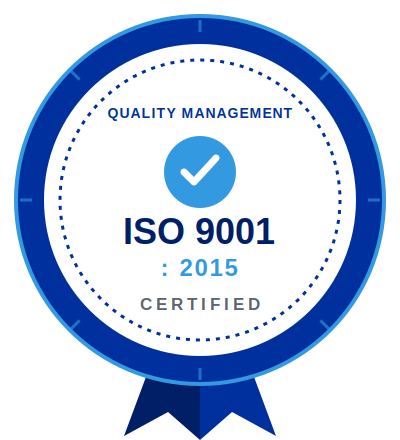 ISO 9001:2015 Certified